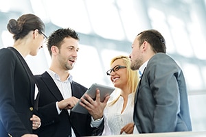 managers-meeting Meeting of managers.